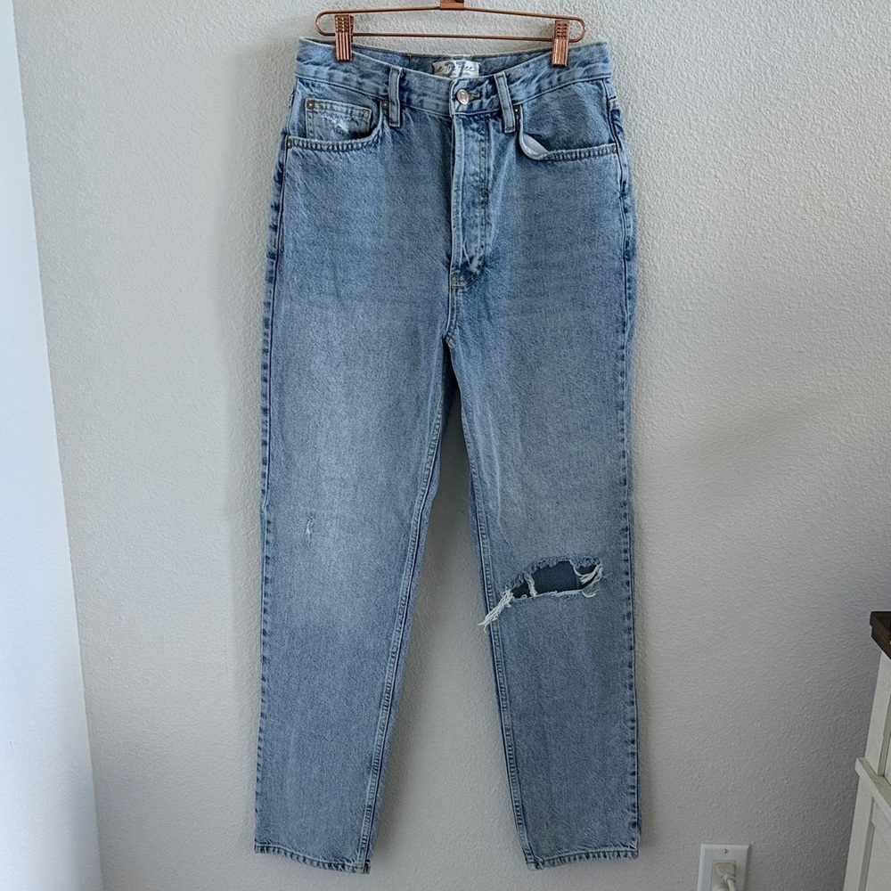 Free People We the Free The Lasso Straight Leg Jeans 27